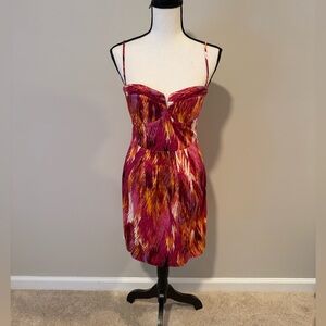 Bisou Bisou Gorgeous multi color Dress